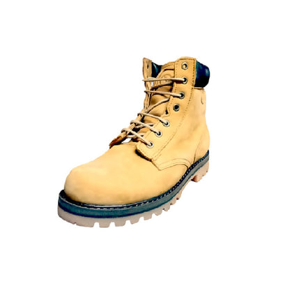 Bota Leñadora Todo Terreno Cuero Hombre